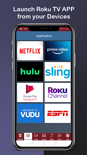 Remote for Magnavox Roku TV Screenshot 1