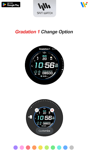 SamWatch PointColor 43 II Screenshot 3