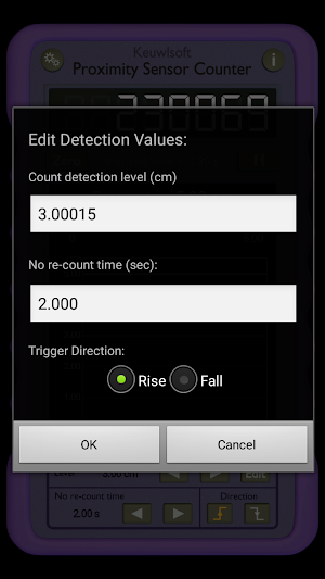 Proximity Sensor Counter Screenshot 3