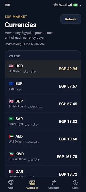 EGP Market Screenshot 2