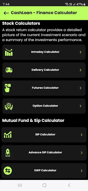 CashLoan - EMI Loan Calculator Screenshot 0