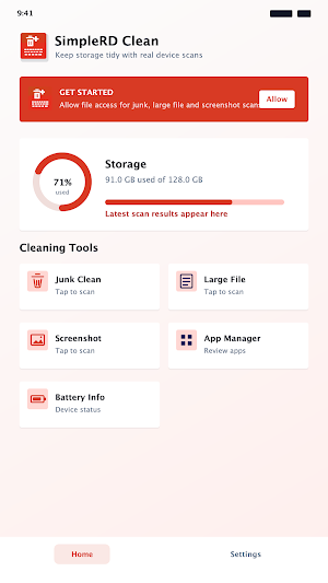 SimpleRD Clean Screenshot 0