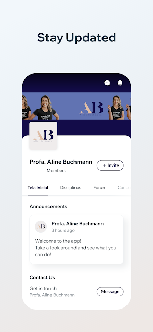 Prof. Aline Buchmann Screenshot 2