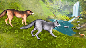 Angry Wolf Hunting Life Sim Screenshot 0