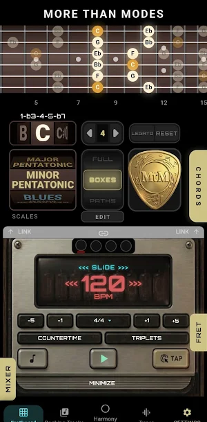 More Than Modes: Guitar Scales Screenshot 1