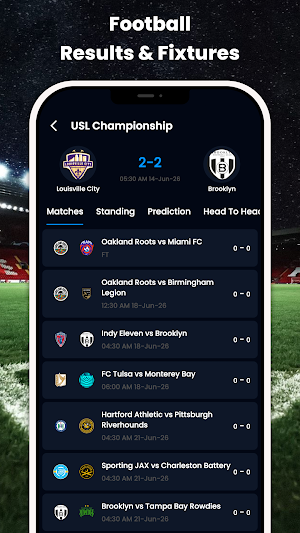 Football Results & Fixtures Screenshot 2
