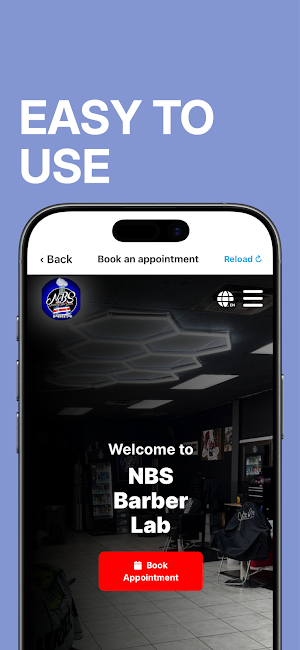 NBS Barber Lab Screenshot 1