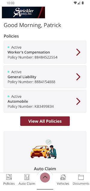 Strickler Agency, Inc. Screenshot 1