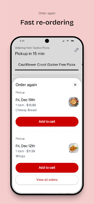 Tastivo Pizza Screenshot 3