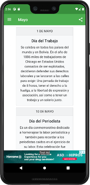 Fechas Civicas de Bolivia Screenshot 3