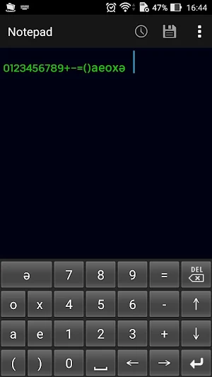 Subscript numeric keypad Screenshot 0