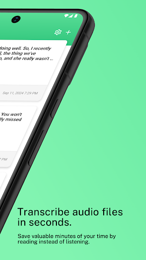 Unvoice: Voice Message to Text Screenshot 1