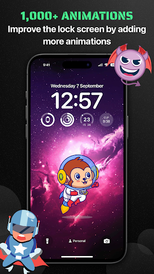 iLock - Lock Screen OS 17 Screenshot 3