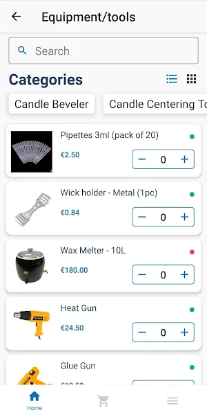 Candle Supplies Cyprus Screenshot 1