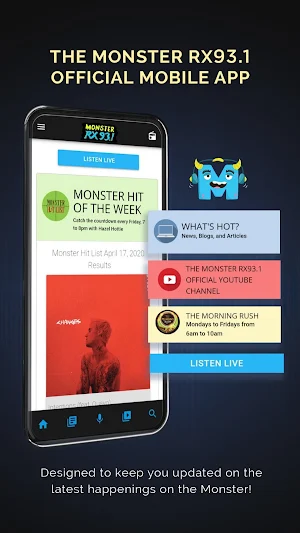 Monster RX93.1 Screenshot 0
