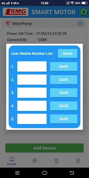 SMART MOTOR PUMP CONTROLLER Screenshot 3