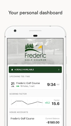 Frederic Golf Course Screenshot 1