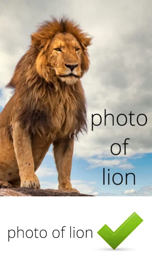 Photo of lion Screenshot 0