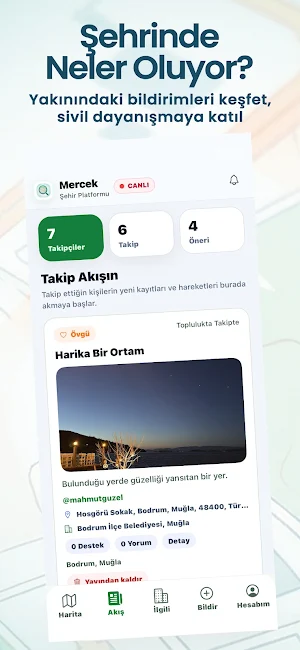 Mercek - Şehir Platformu Screenshot 2