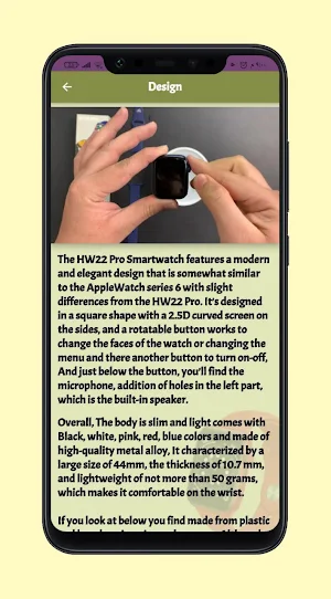 mc99 pro smartwatch Guide Screenshot 3
