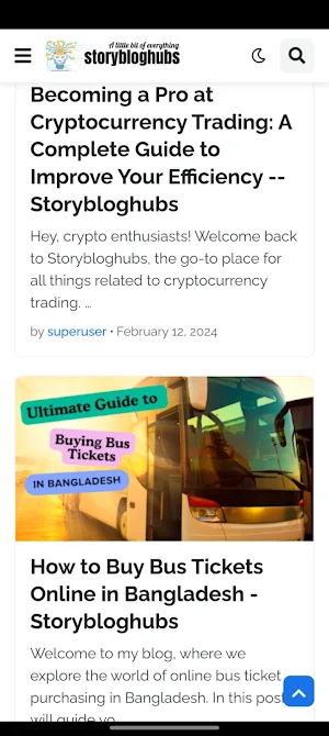 StoryBlogHubs Creativity Story Screenshot 3