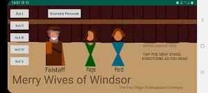 The Merry Wives of Windsor Screenshot 2