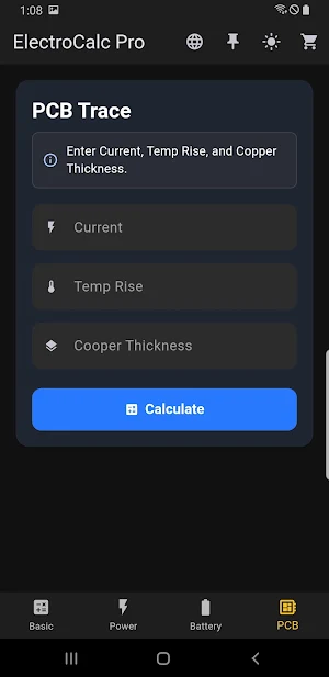 ElectroCalc Pro Screenshot 3
