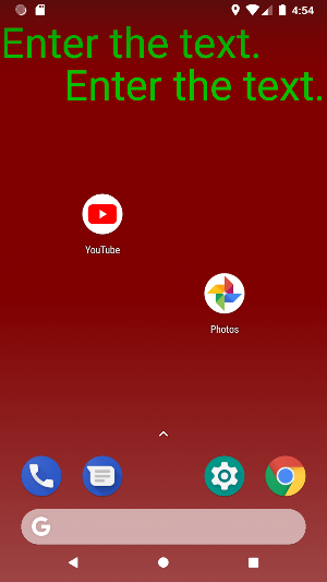 Text Memo Wallpaper Screenshot 3