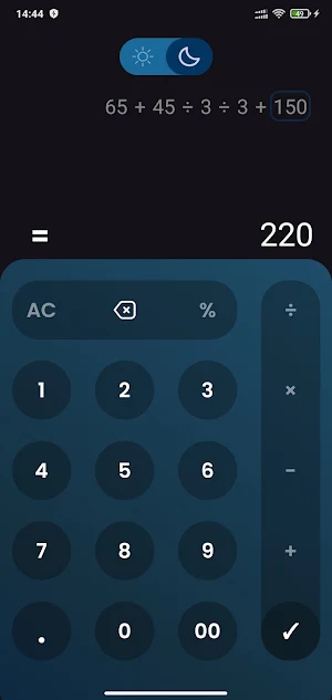 CalcSwift Screenshot 2