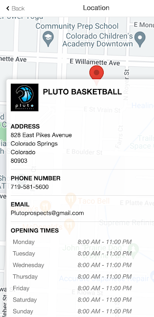 PLUTO Basketball Screenshot 0