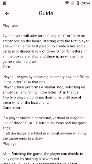 Dark Tic Tac Toe Screenshot 1