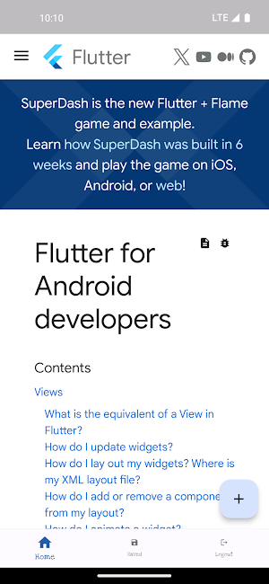 Flutter Docs (Unofficial) Screenshot 2