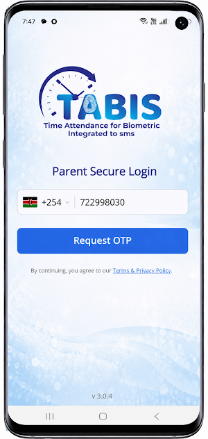 TABIS Parents Screenshot 0