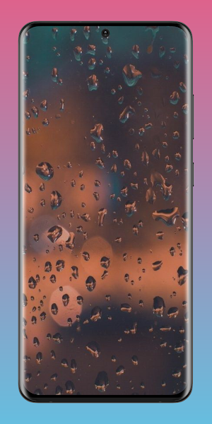 Aesthetic Water Drop Wallpaper Screenshot 1
