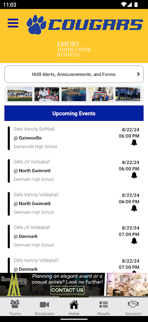 Chattahoochee Athletics Screenshot 2