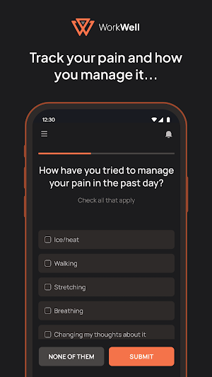 WorkWell Screenshot 2
