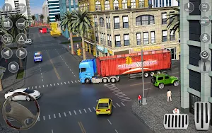 City Cargo Truck Sim Game 2024 Screenshot 1