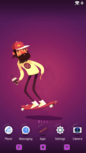 skateboarding | Xperia™ Theme Screenshot 0