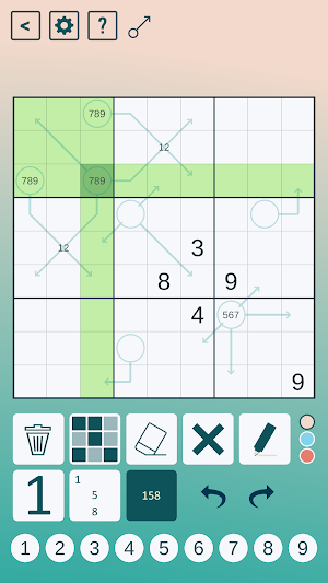 Arrow Sudoku Screenshot 2