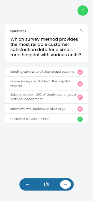 CPHQ Practice Test Screenshot 3
