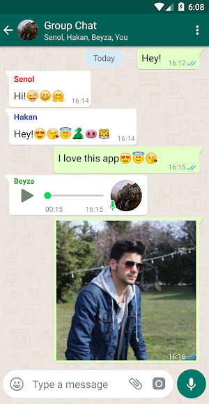 Prank Conversations - WhatsPrank Screenshot 0