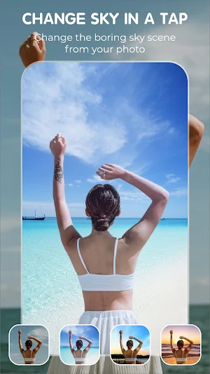 Sky photo editor: Sky background HD-4K background Screenshot 1