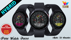 Pars Hybrid Watch Face Screenshot 1