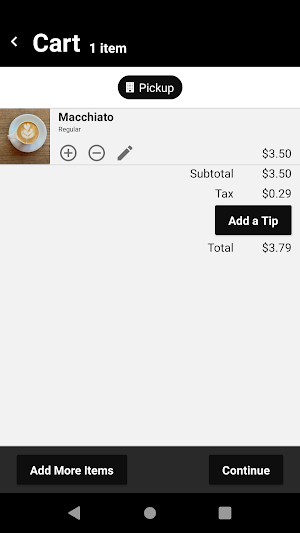 Jitterz Coffee Screenshot 0