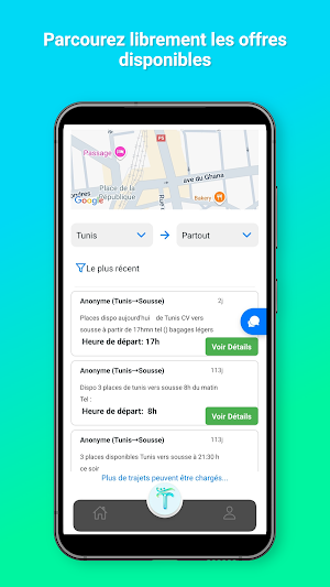 Tawssila - Covoiturage Screenshot 1