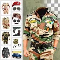 Mens Police Suits Photo Editor
