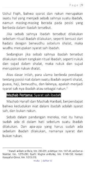 Fiqih Niat Screenshot 3