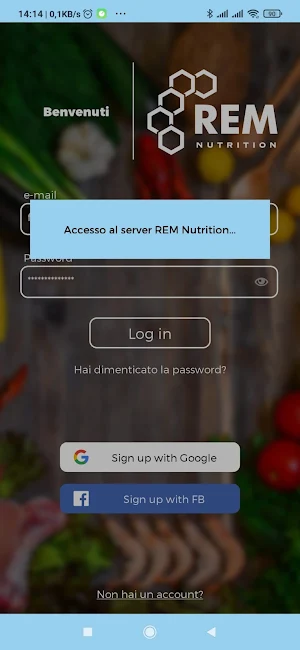 REM Nutrition Screenshot 2