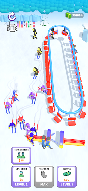 Ski Lift Clicker Screenshot 3