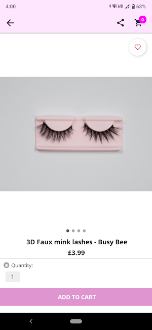 Glamazon Lashes Store Screenshot 3